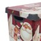 Simplify Storage Tote, 15-3/8 in L x 11-3/8 in W x 15-3/8 in H, Red, Polypropylene 9080-10 - alternate 6